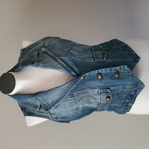 Retro style 🇺🇲 jean vest